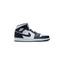 Air Jordan 1 Mid Blanc Métallisé Or Obsidienne