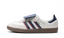 Adidas Samba LT Crystal White Dark Blue Gum