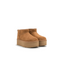 UGG Classic Ultra Mini Plateau-Schuhe in Kastanienbraun