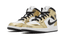 Air Jordan 1 Mid White Metallic Gold